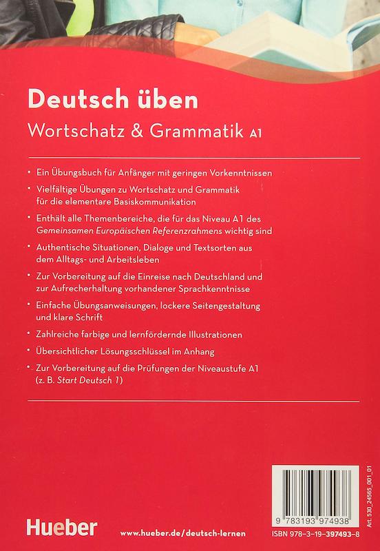 کتاب آلمانی گرامر و واژگان Deutsch Uben Wortschatz & Grammatik A1 NEU