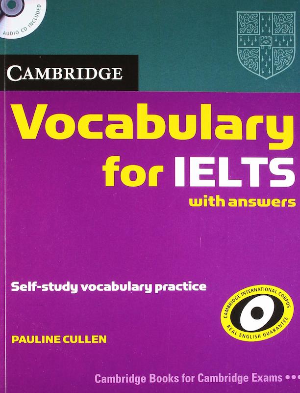 کتاب زبان کمبریج وکبیولری فور آیلتس  Cambridge Vocabulary for IELTS