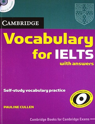 کتاب زبان کمبریج وکبیولری فور آیلتس  Cambridge Vocabulary for IELTS