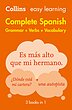 کتاب آموزش اسپانیایی Easy Learning Spanish Complete Grammar, Verbs and Vocabulary از فروشگاه کتاب سارانگ