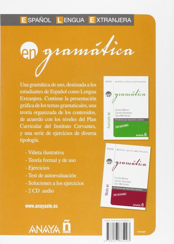 کتاب گرامر مقدماتی اسپانیایی Gramatica Nivel Elemental A1 A2 از فروشگاه کتاب سارانگ