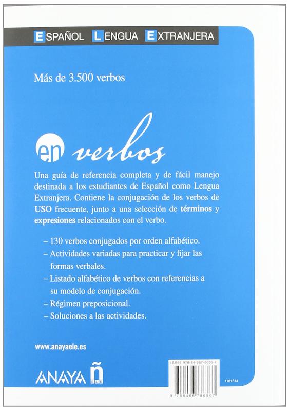 کتاب افعال اسپانیایی Verbos  Modelos de conjugacion practicos regulares e irregulares از فروشگاه کتاب سارانگ