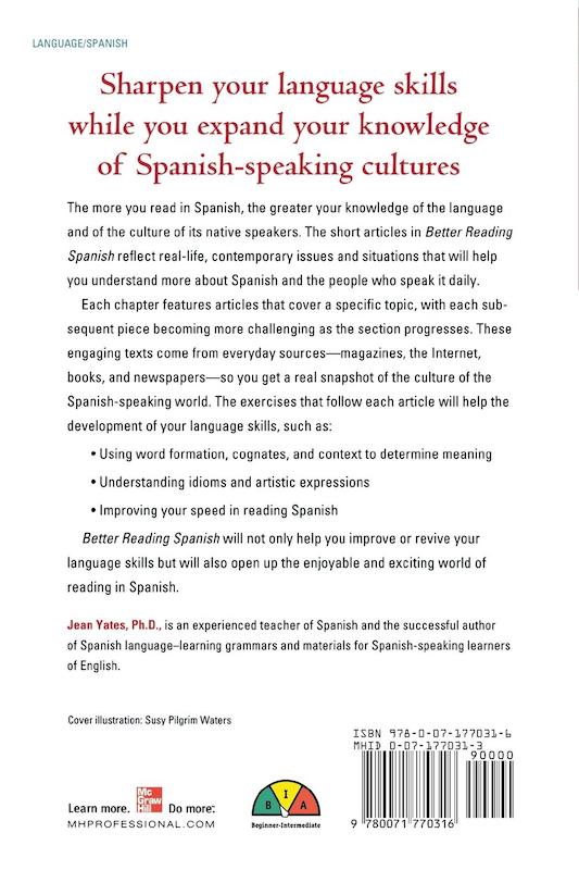 خرید کتاب ریدینگ پیشرفته اسپانیایی Better Reading Spanish 2nd Edition از فروشگاه کتاب سارانگ