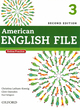 کتاب امریکن انگلیش فایل سه American English File 2nd 3 SB+WB+2CD+DVD