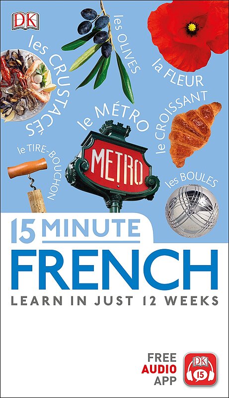 کتاب آموزش فرانسه در 15 دقیقه 15Minute French از فروشگاه کتاب سارانگ
