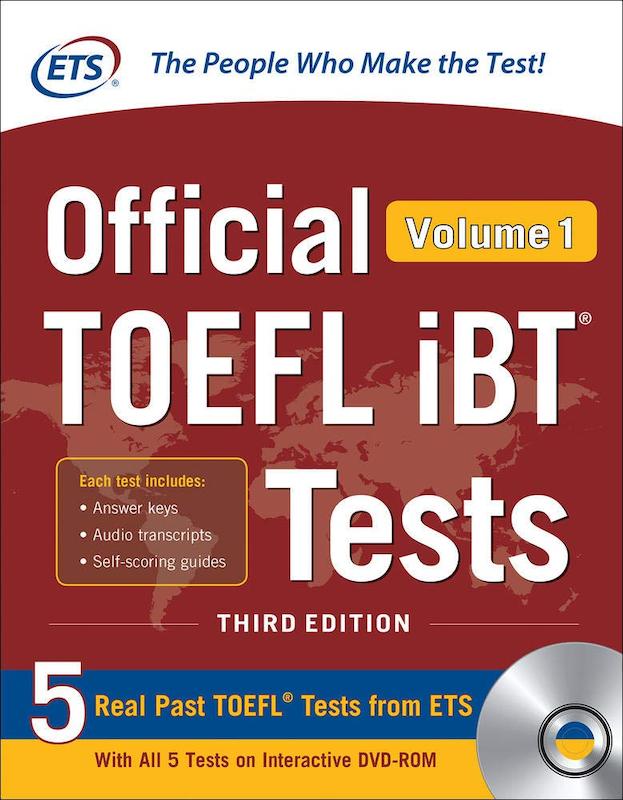 کتاب افیشیال تافل آی بی تی تست جلد یک Official TOEFL iBT Tests Volume 1 از فروشگاه کتاب سارانگ