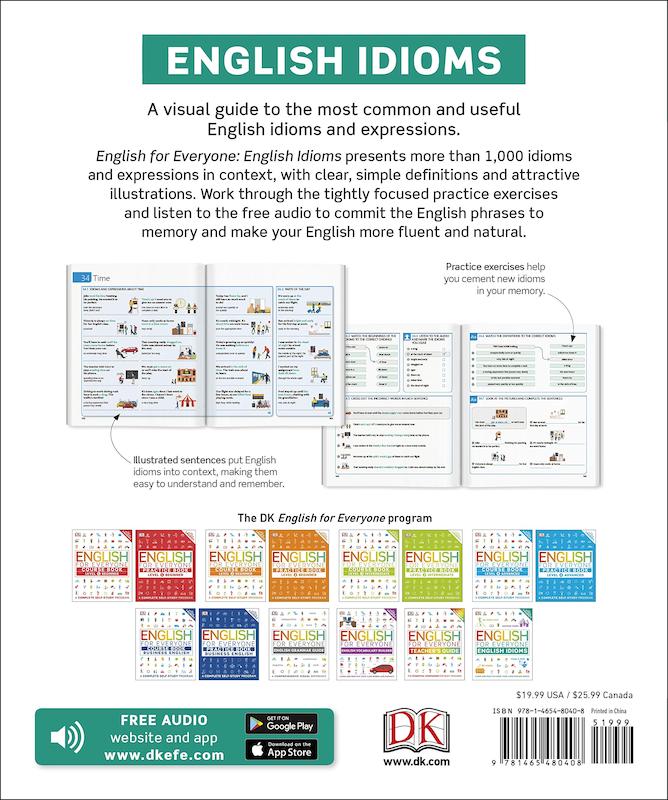 خرید کتاب انگلیسی برای همه اصطلاحات انگلیسی English for Everyone English Idioms از فروشگاه کتاب سارانگ
