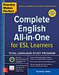 خرید کتاب انگلیسی کامپلیت انگلیش آل این وان Practice Makes Perfect Complete English All in One for ESL Learners از فروشگاه کتاب سارانگ