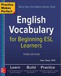 خرید کتاب انگلیش وکبیولری Practice Makes Perfect English Vocabulary for Beginning ESL Learners از فروشگاه کتاب سارانگ