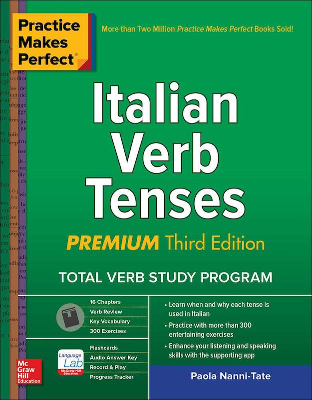 کتاب افعال ایتالیایی ایتالین ورب تنسز Practice Makes Perfect Italian Verb Tenses Premium Third Edition از فروشگاه کتاب سارانگ
