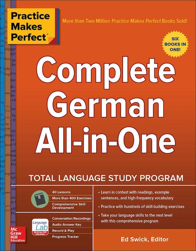 کتاب آلمانی کامپلیت جرمن آل این وان Practice Makes Perfect Complete German All in One از فروشگاه کتاب سارانگ