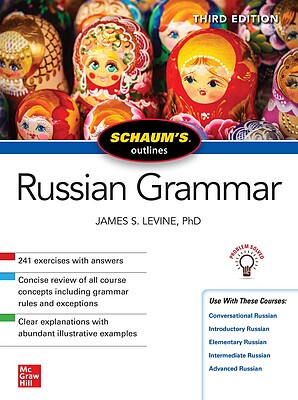 کتاب گرامر روسی Schaum's Outline of Russian Grammar Third Edition