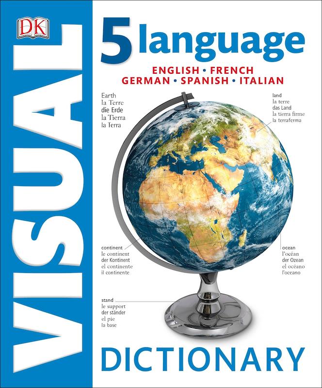 دیکشنری پنج زبانه تصویری ویژوال 5 Language Visual Dictionary English, French, German, Spanish, Italian