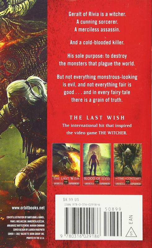 کتاب The Last Wish - The Witcher Introduction 1 رمان انگلیسی آخرین آرزو اثر آندره ساپکوفسکی Andrzej Sapkowski