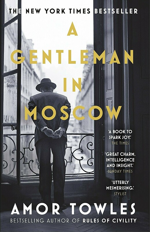 کتاب A Gentleman in Moscow رمان انگلیسی نجیب‌زاده ‌ای در مسکو اثر  آمور تولز Amor Towles از فروشگاه کتاب سارانگ
