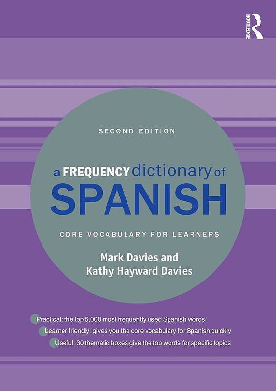 خرید کتاب لغات پرکاربرد اسپانیایی A Frequency Dictionary of Spanish
