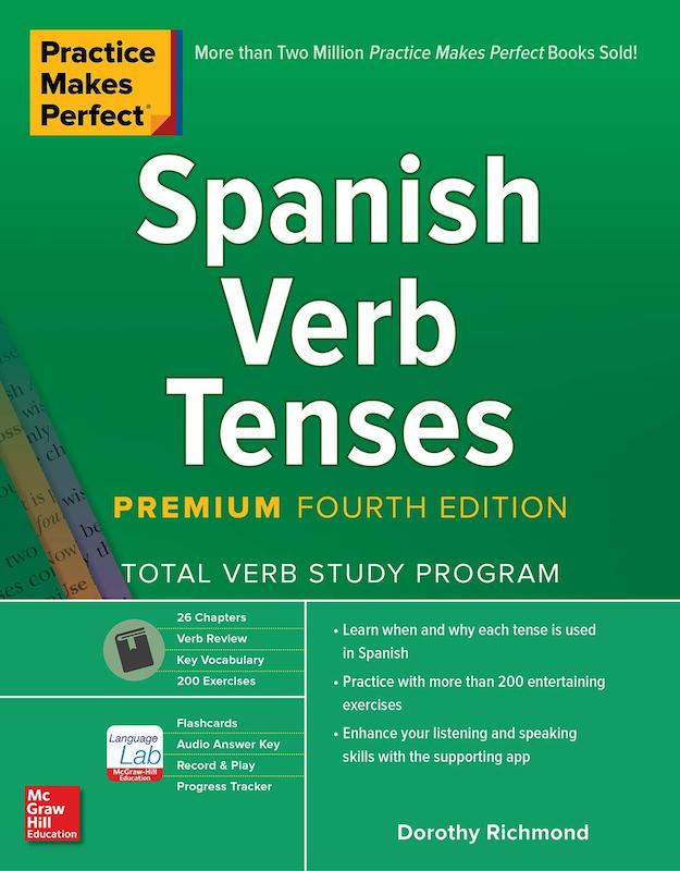 کتاب افعال اسپانیایی Practice Makes Perfect Spanish Verb Tenses از فروشگاه کتاب سارانگ