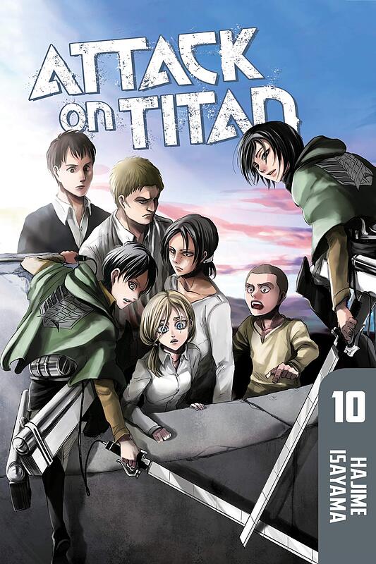 مانگا اتک آن تایتان 10 زبان انگلیسی Attack on Titan 10 از فروشگاه کتاب سارانگ