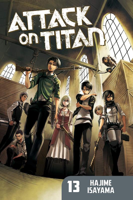 خرید مانگا اتک آن تایتان 13 زبان انگلیسی Attack on Titan 13 