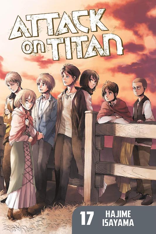خرید مانگا اتک آن تایتان جلد 17 زبان انگلیسی Attack on Titan 17