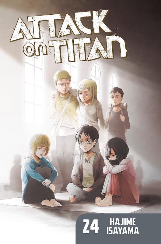 خرید مانگا اتک آن تایتان جلد 24 زبان انگلیسی Attack on Titan 24