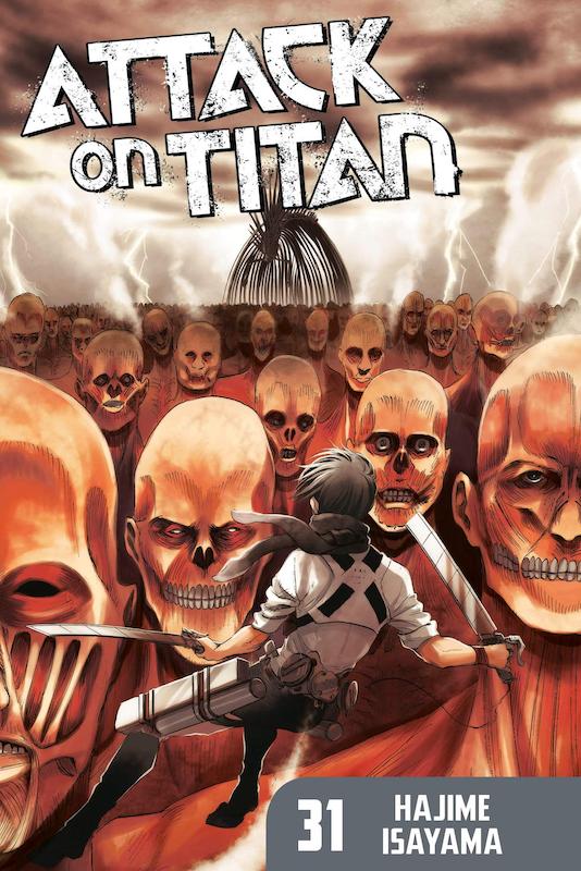 مانگا اتک آن تایتان جلد 31 زبان انگلیسی Attack on Titan 31