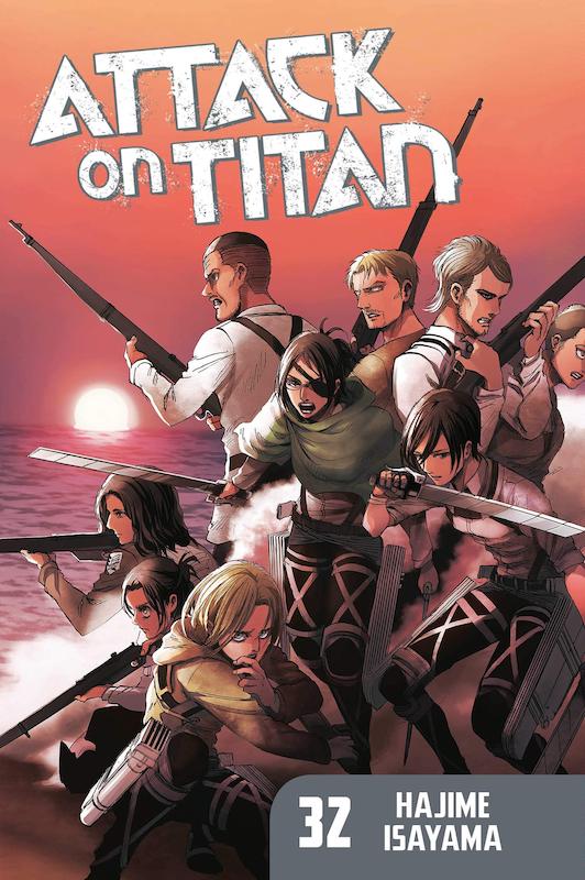 خرید مانگا اتک آن تایتان جلد 32 زبان انگلیسی Attack on Titan 32