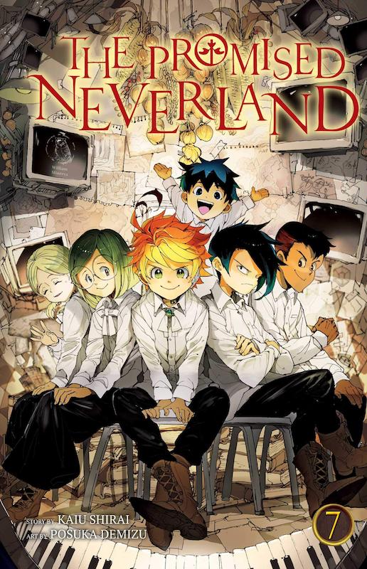 خرید مانگا ناکجا آباد موعود 7 زبان انگلیسی The Promised Neverland 7