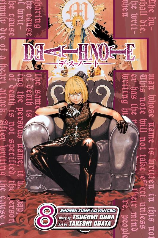 مانگا دفترچه مرگ جلد 8 زبان انگلیسی Death Note 8