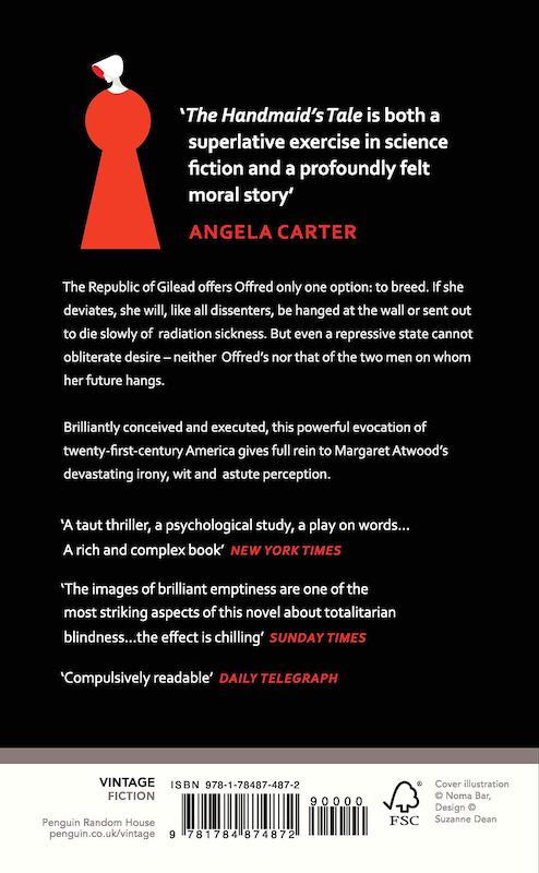 کتاب The Handmaids Tale رمان انگلیسی سرگذشت ندیمه اثر مارگارت اتوود Margaret Atwood از فروشگاه کتاب سارانگ