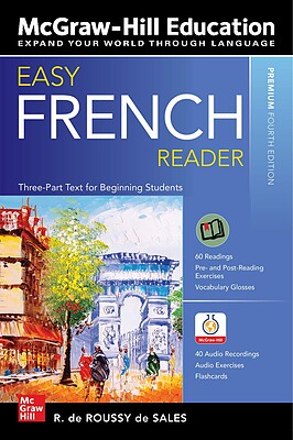 خرید کتاب فرانسه Easy French Reader Premium Fourth Edition جدید ترین ورژن 2021