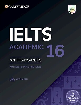 کتاب زبان کمبریج انگلیش آیلتس 16 آکادمیک ترینینگ Cambridge English IELTS 16 Academic Training