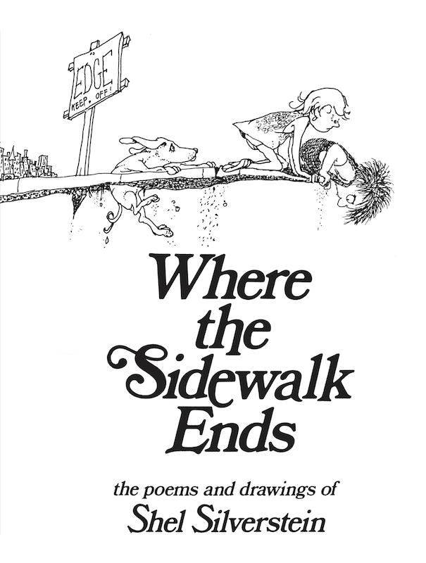 کتاب Where the Sidewalk Ends رمان انگلیسی آنجا که پیاده رو پایان می یابد اثر شل سیلوراستاین Shel Silverstein از فروشگاه کتاب سارانگ