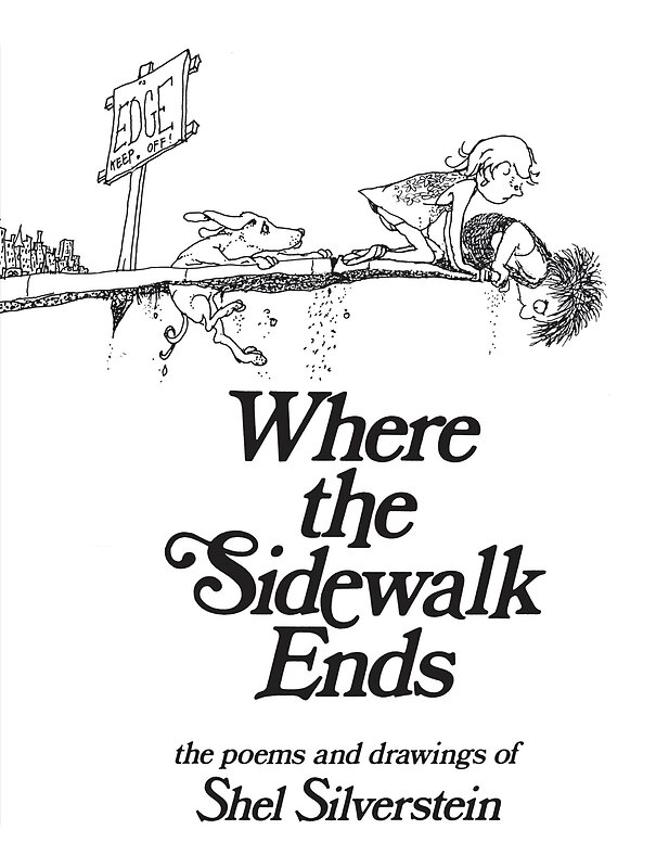 کتاب Where the Sidewalk Ends رمان انگلیسی آنجا که پیاده رو پایان می یابد اثر شل سیلوراستاین Shel Silverstein از فروشگاه کتاب سارانگ