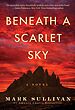 کتاب Beneath a Scarlet Sky رمان انگلیسی زیر یک آسمان سرخ اثر مارک سالیوان Mark T. Sullivan از فروشگاه کتاب سارانگ