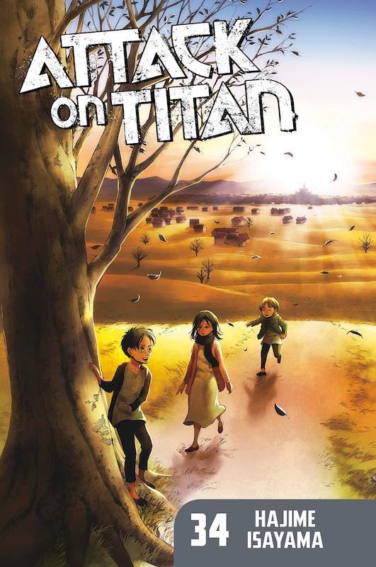 خرید مانگا اتک آن تایتان جلد 34 زبان انگلیسی Attack on Titan 34