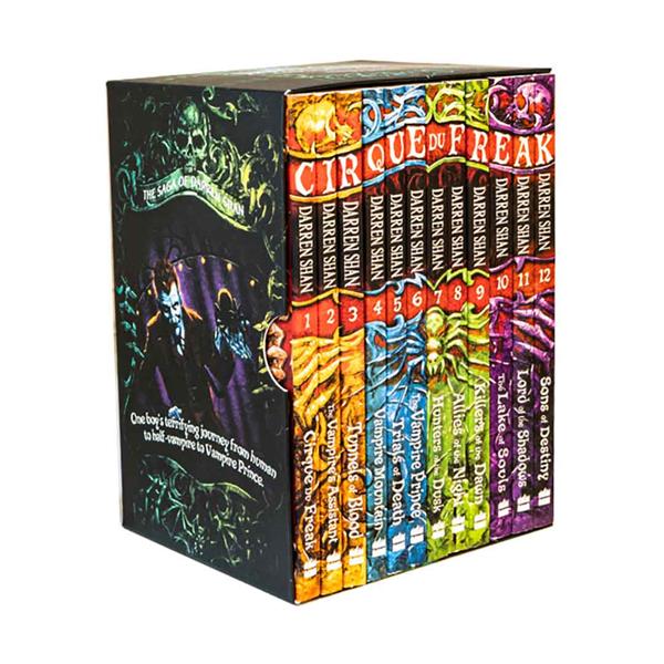 مجموعه کتاب های‌ سیرک عجایب: حماسه دارن شان Cirque Du Freak: The Saga of Darren Shan اثر دارن شان