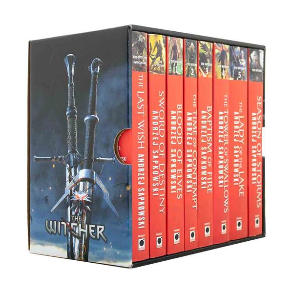 خرید مجموعه کامل کتاب های ویچر The Witcher Series - Packed رمان انگلیسی ویچر