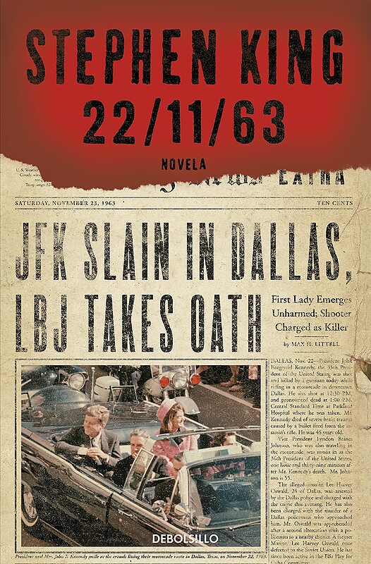 کتاب رمان انگلیسی 11/22/63 اثر استیون کینگ Stephen King از فروشگاه کتاب سارانگ