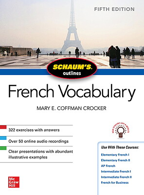 خرید کتاب فرانسوی Schaums Outline of French Vocabulary از فروشگاه کتاب سارانگ