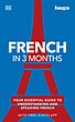 خرید کتاب فرانسه در سه ماه French in 3 Months with Free Audio App