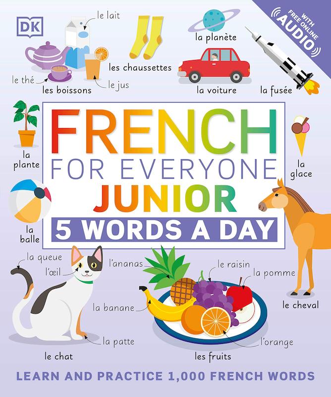 خرید کتاب فرانسه French for Everyone Junior 5 Words a Day