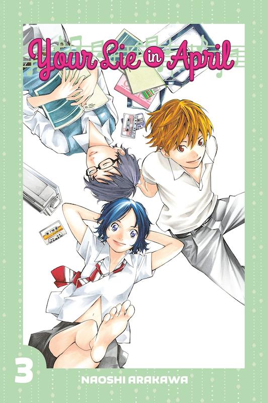 خرید مانگا Your Lie in April مانگای دروغ تو در آوریل به زبان انگلیسی
