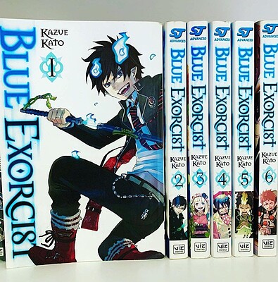 خرید مانگا Blue Exorcist مانگای جنگیر آبی به زبان انگلیسی