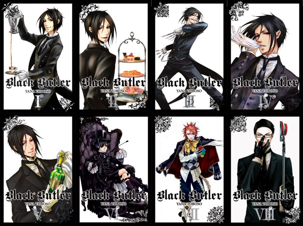 خرید مانگا Black Butler مانگای پیشخدمت سیاه به زبان انگلیسی