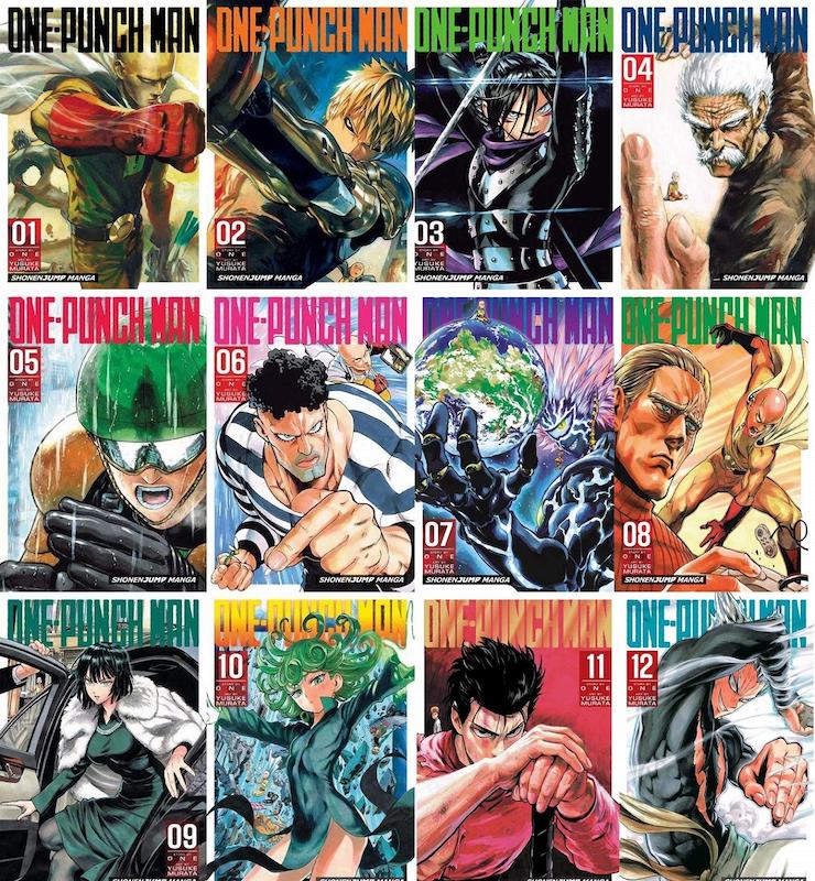 خرید مانگای One Punch Man مانگا وان پانچ من مرد تک مشتی به زبان انگلیسی