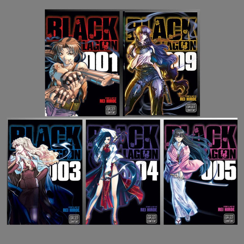 خرید مانگا Black Lagoon مانگا بلک لاگون زبان انگلیسی