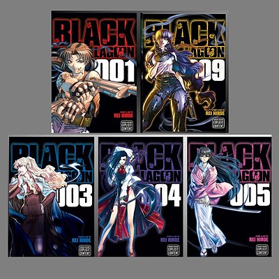 خرید مانگا Black Lagoon مانگا بلک لاگون زبان انگلیسی