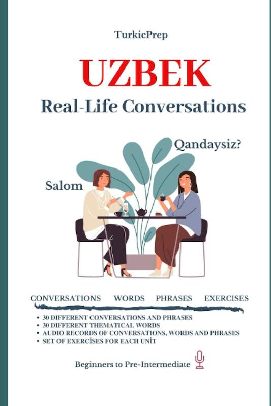 خرید کتاب مکالمه ازبکی Uzbek Real Life Conversation for Beginners 