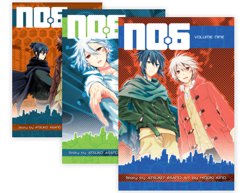 مانگا No.6 به زبان انگلیسی